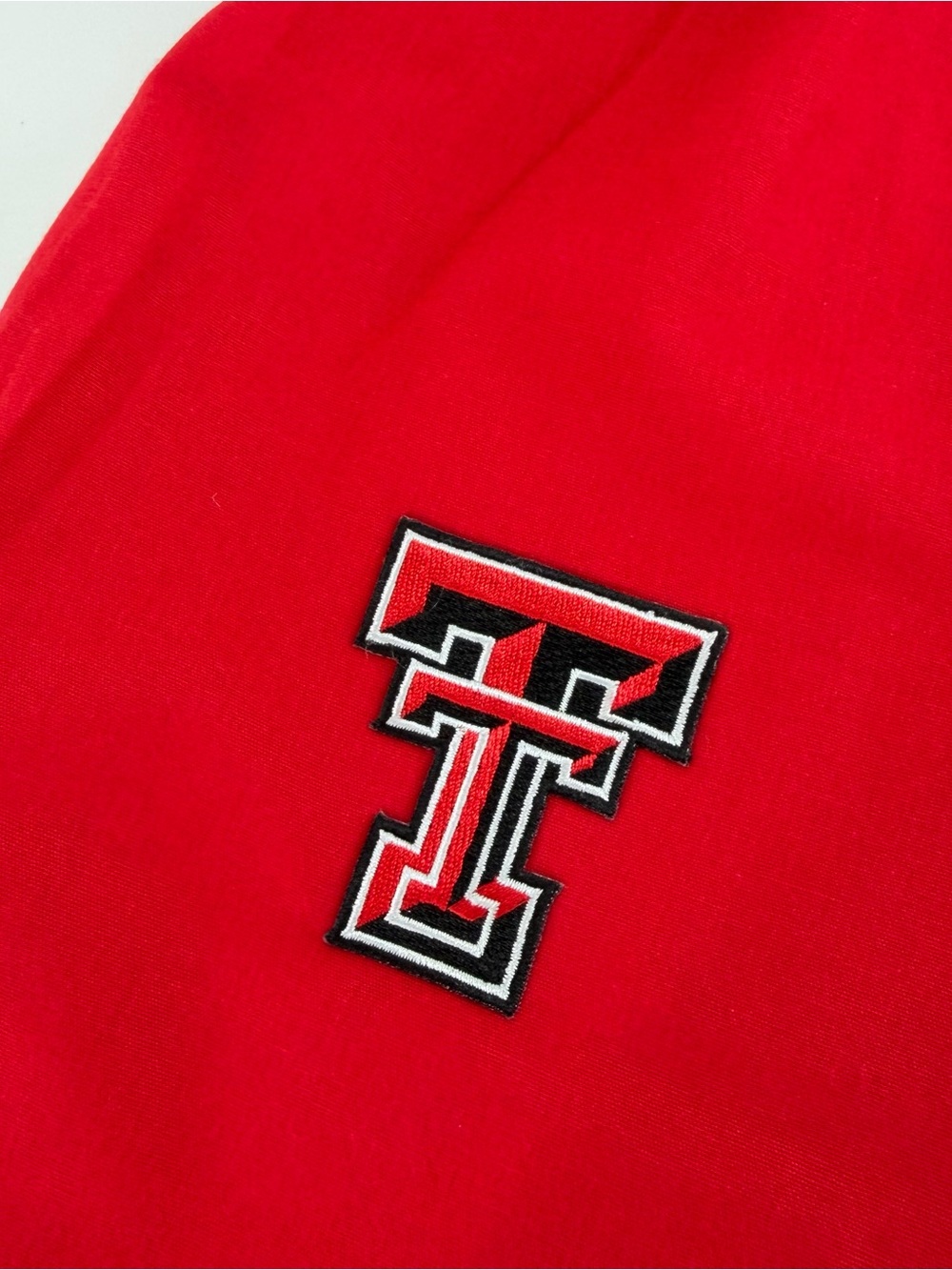NWT Landau Texas Tech Kids Scrubs Set Size 8/10 Red Raiders Youth V-Neck Pants - Picture 16 of 16